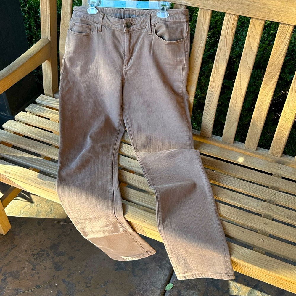 Banana Republic Slim Jeans, Mocha Brown, Size 31